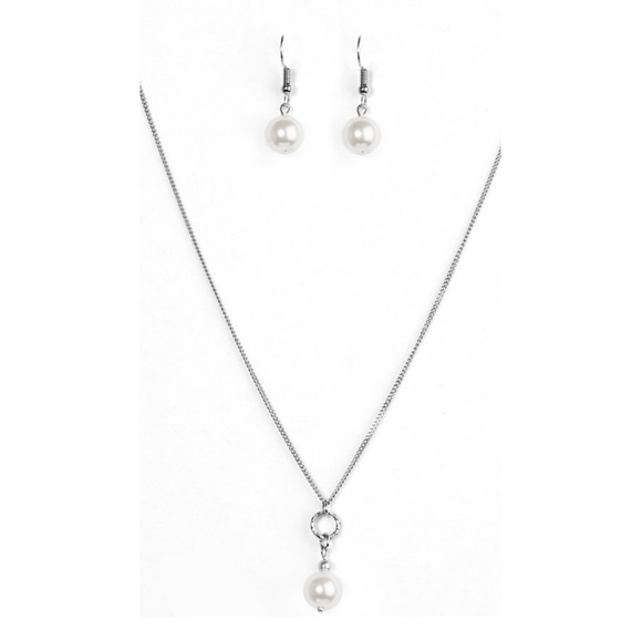 🆕 Dainty Pearl Pendant‎ Necklace Set - Picture 1 of 3